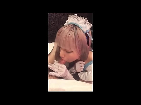 ❤️ Japanese Idol [mayuka], Frânsk faam kostúm, diel 1, blowjob en jerk off mei lotion ❤️  Seks by porno fy.analpics.ru ☑